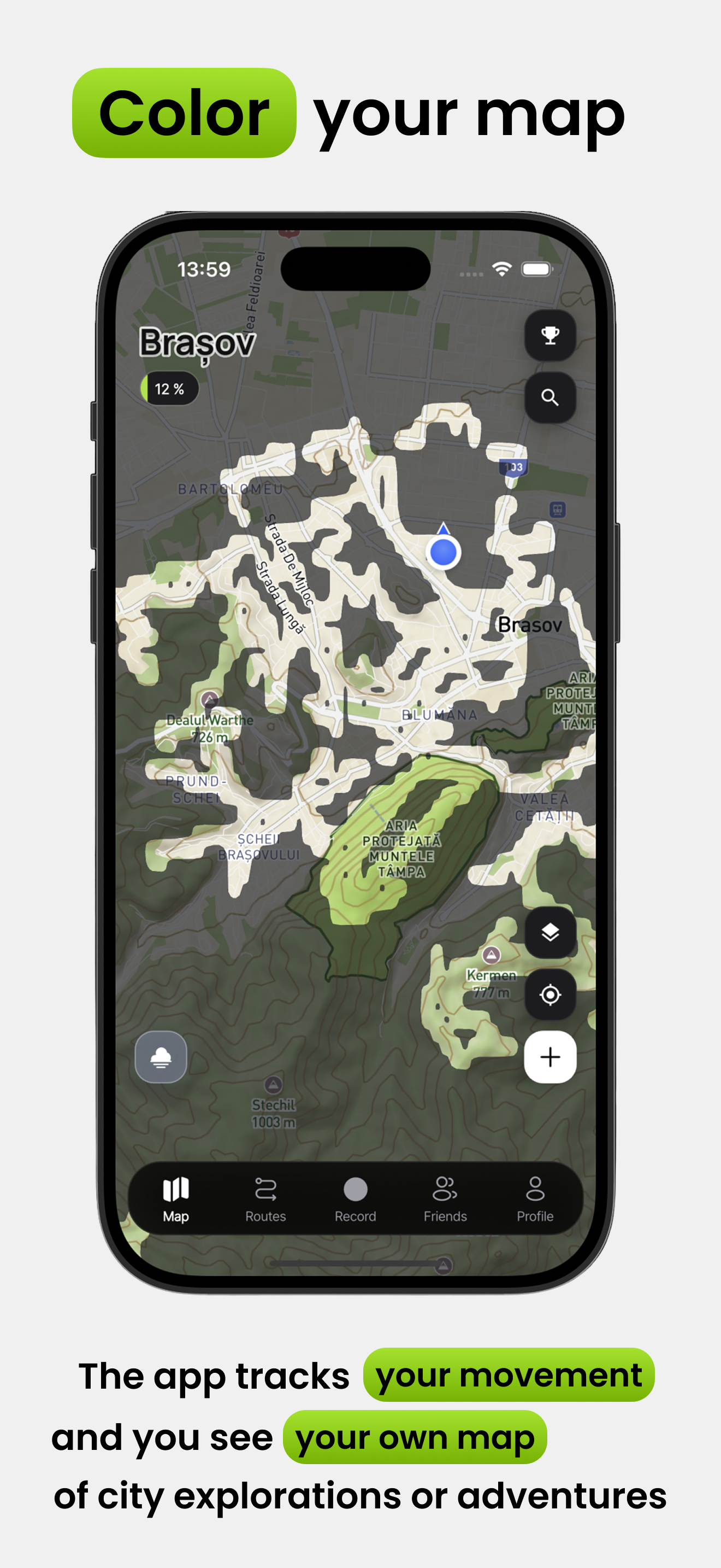 Wayly screen